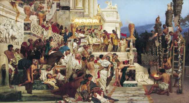 Chritians were punished for the great fire of rome