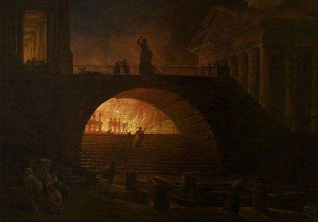 The Great fire of Rome