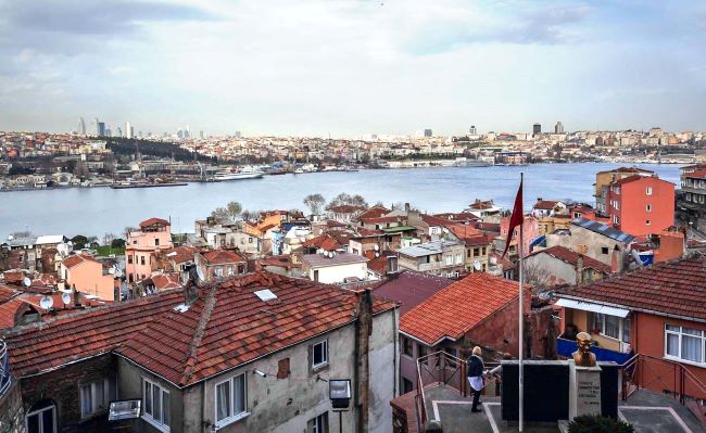 Ariel-view-of-boshphorous-Turkey